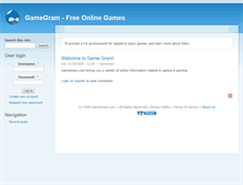 Tablet Screenshot of gamegram.com